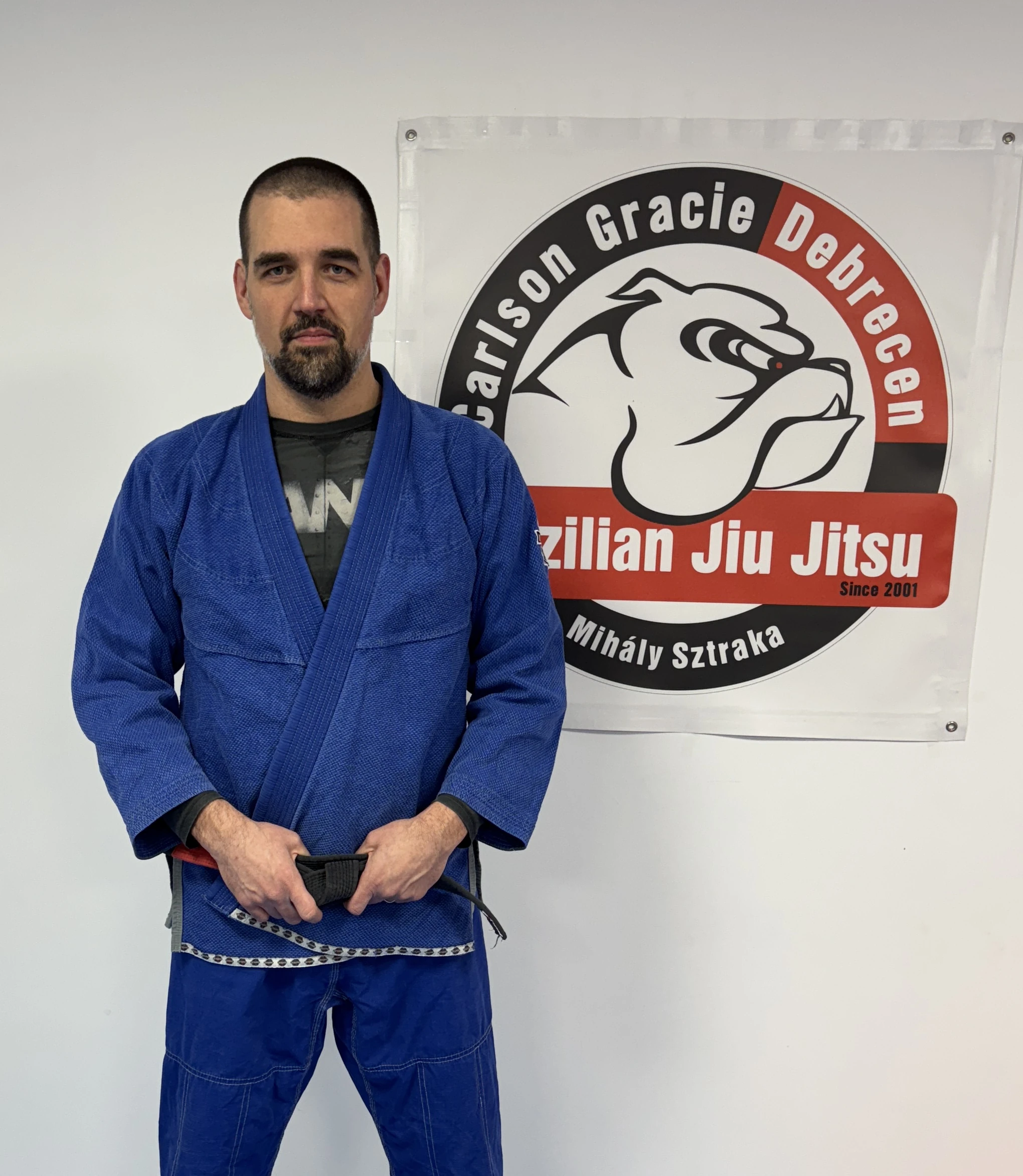 Máj Szabolcs - Carlson Gracie fekete öves instruktor